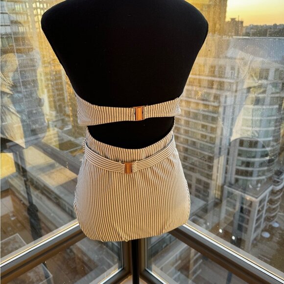 🆕 ZIMMERMANN 🧿 NWOT Chintz Stripe Underwire One Piece- Sz 3 US8 CUP SIZE C/D - Picture 10 of 16